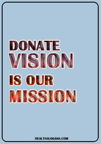 eye donation appeal - Donate Vision is Our Mission