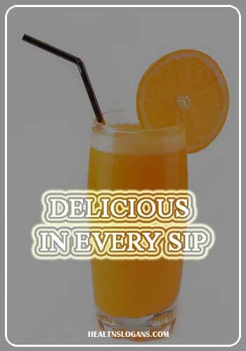 soft drink slogans - Delicious in every sip