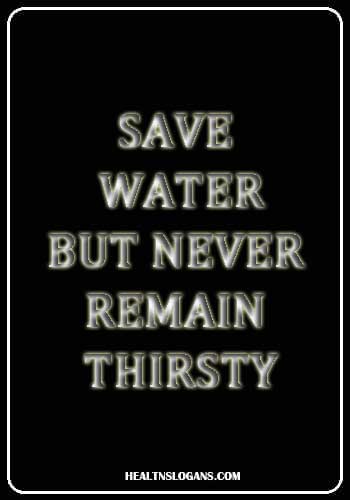 Water Slogans